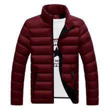 Load image into Gallery viewer, New Men‘s Winter Warm Down Coat Stand Collar light Outerwear Jacket Casual Overcoat