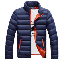 Load image into Gallery viewer, New Men‘s Winter Warm Down Coat Stand Collar light Outerwear Jacket Casual Overcoat