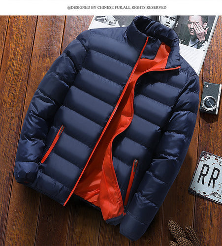 Fashion Men Women Autumn Winter New Solid Color Self-Cultivation Tops Down Jacket Breathable Casual Cool Down Jacket