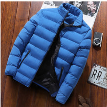 Load image into Gallery viewer, Fashion Men Women Autumn Winter New Solid Color Self-Cultivation Tops Down Jacket Breathable Casual Cool Down Jacket