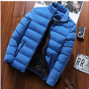 Fashion Men Women Autumn Winter New Solid Color Self-Cultivation Tops Down Jacket Breathable Casual Cool Down Jacket