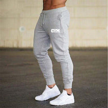 Load image into Gallery viewer, Jogging pants men Sport Pencil Pants Men Cotton Soft Bodybuilding Joggers Gym Trousers Running Pants Men running shorts men