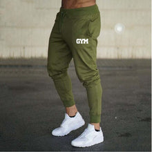 Load image into Gallery viewer, Jogging pants men Sport Pencil Pants Men Cotton Soft Bodybuilding Joggers Gym Trousers Running Pants Men running shorts men